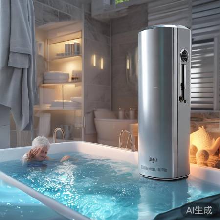 “方太热水器，温馨家庭温泉”