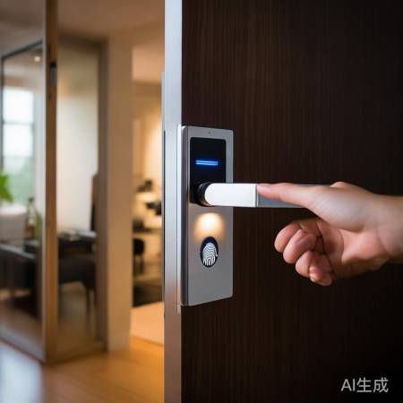 松下指纹锁：安全先进，防撬报警