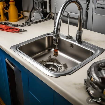 洗衣机换管，检查排水管