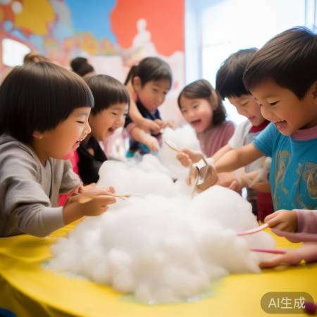 动手塑棉花糖,乐趣学科学