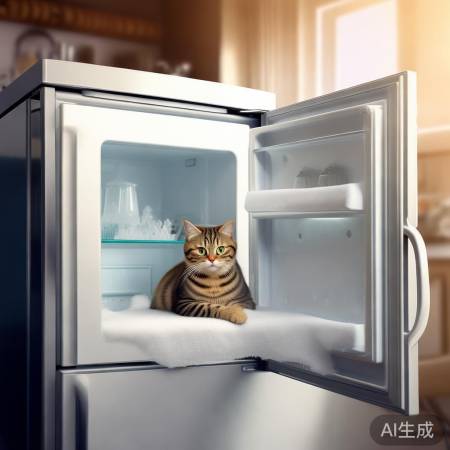 猫咪不宜放冰箱