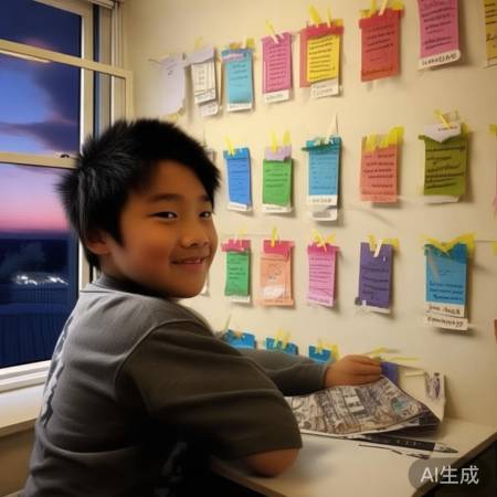 “贴心情日记，找信心前行”