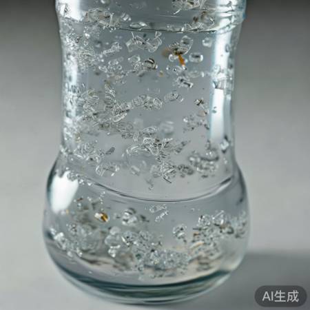 饮料瓶分解出微塑料