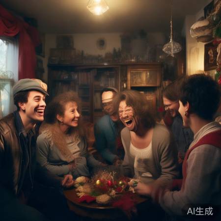 小王家庆祝,敬一丹阿姨添乐