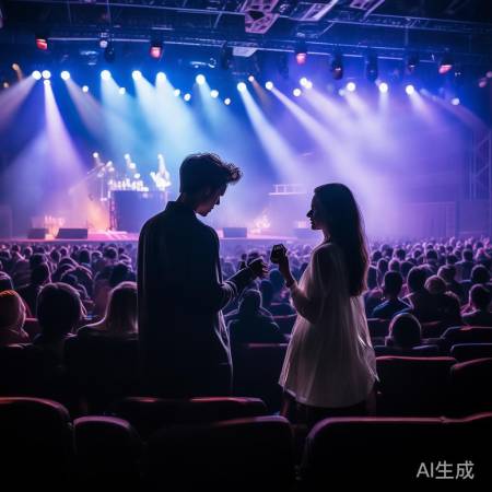 演唱会现场惊魂!情侣求婚被后排喊坐下,原因竟是这个...