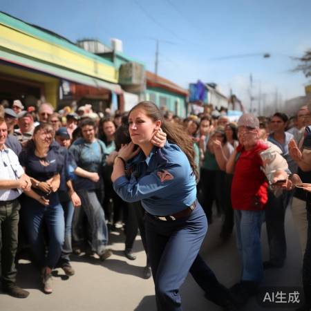 哈萨克斯坦女警遭公主抱被开除,真相竟是这个!
