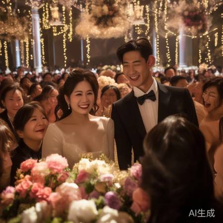 明星云集,许嵩婚礼热闹