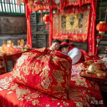 婚床神秘早生贵子袋，16年后揭秘令人惊叹！