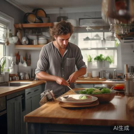 房东不管,林诗栋自食其力