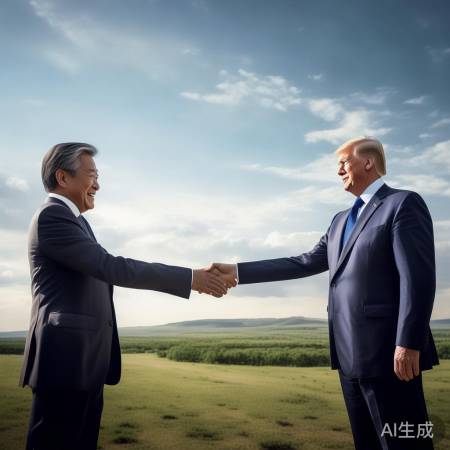 跨越太平洋:揭秘历史性握手背后的故事