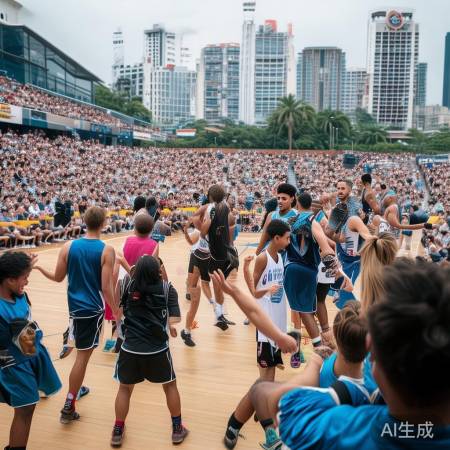 NBA宜宾站城市挑战赛燃情落幕!超燃收官战精彩回顾