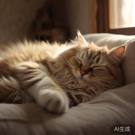 揭秘：人也许是演的，但猫真睡着了！
